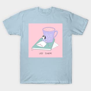 Tiny Demon Lazy Sunday T-Shirt